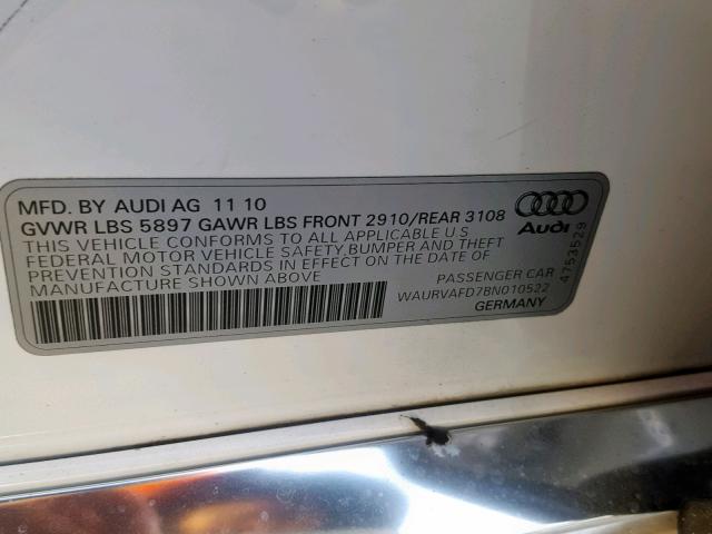 Audi a8 2011 L