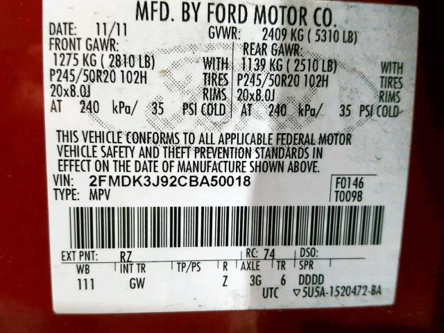 Ford EDGE 2012