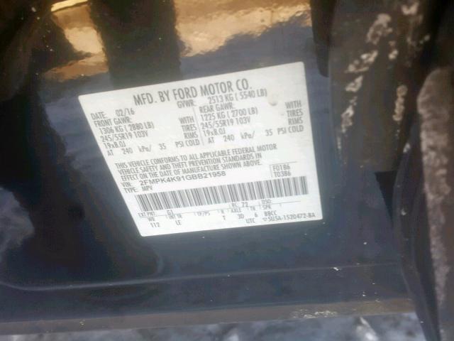 Ford EDGE Titanium 2016
