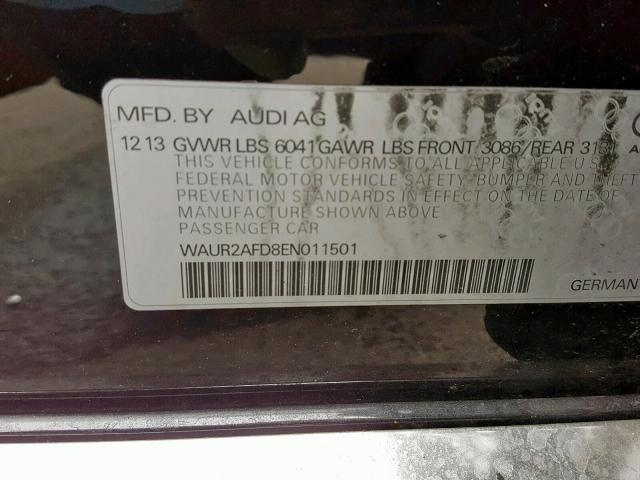 Audi a8 2014 L