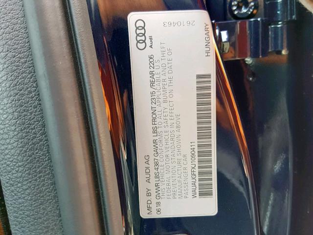 2018 AUDI A3 PREMIUM  
