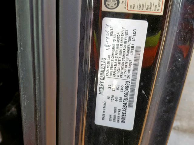 SMART PORTWO PURE 2013