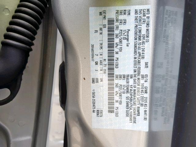 Ford C-MAX sel prem 2016