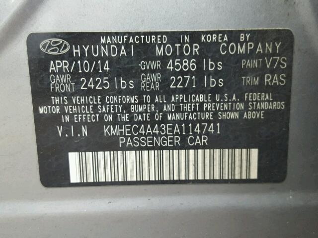 Hyundai Sonata Hybrid 2014