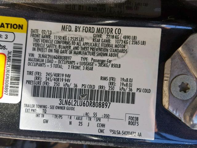 Lincoln MKZ Hybrid 2013