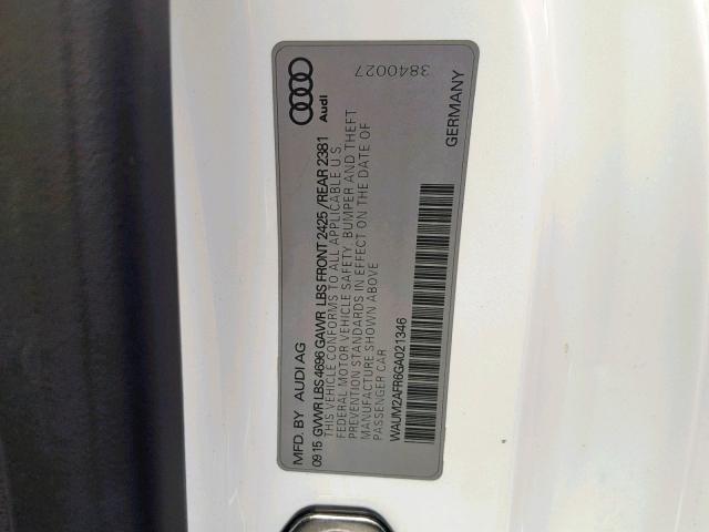 Audi a5 2016
