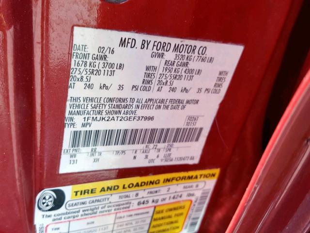 Ford Expedition 2016