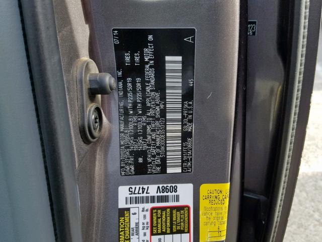 Toyota Sienna Sport 2014
