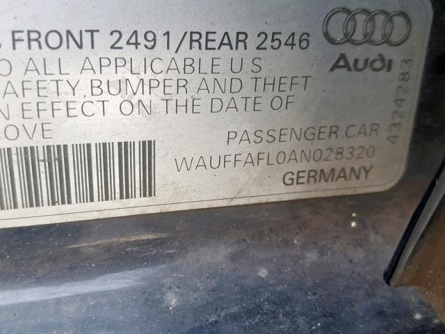 Audi a4 2010