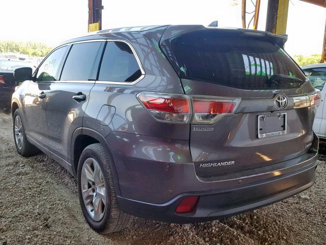 Toyota Highlander Limited 2015